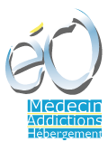 Logo éO Médecin - Addictions - Hébergement